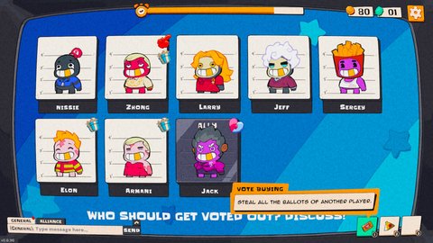 2. Voting Screen